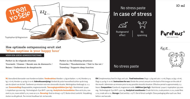 Stress Less anti stress (pasta) voor honden